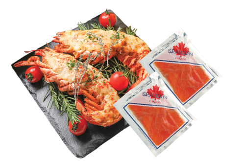 [SS-18] Frozen Smoked Salmon & Lobster Thermidor