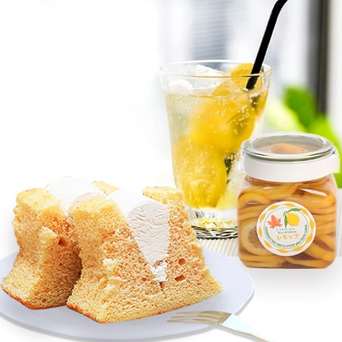 [VT-01]"New" Preserved Lemon in Maple Syrup & Maple Chiffon Cake