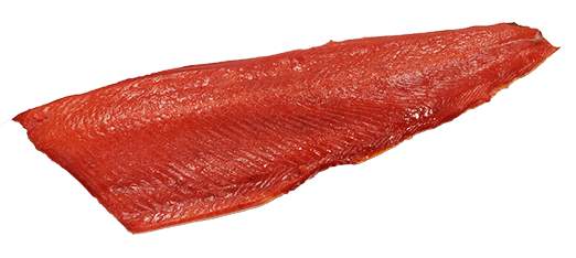 [FS-02] Fresh Smoked Salmon [Sockeye] Side Piece, about 500g